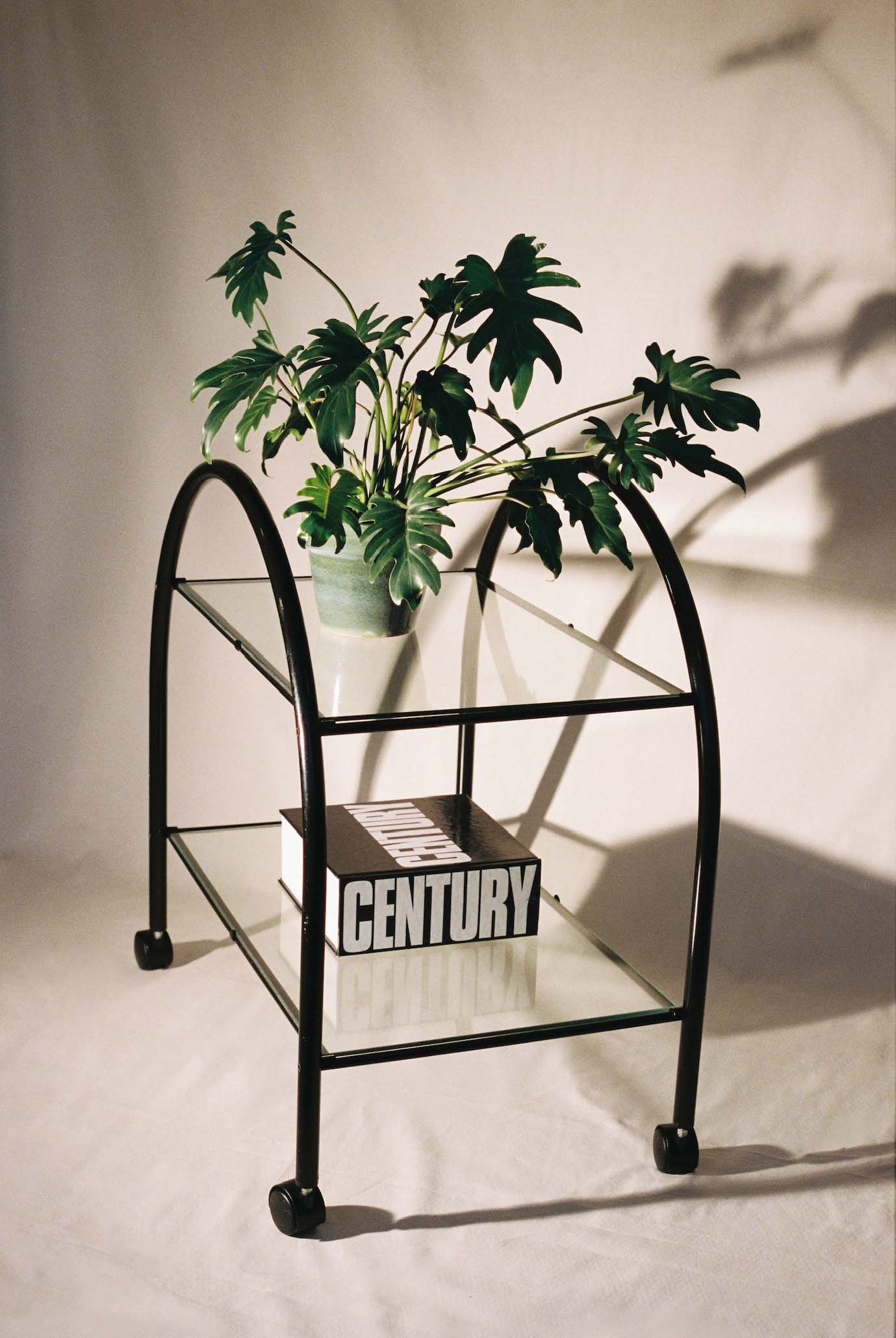 Bieffeplast Trolley Bar Cart by Anna Anselmi available for prop hire in Cape Town
