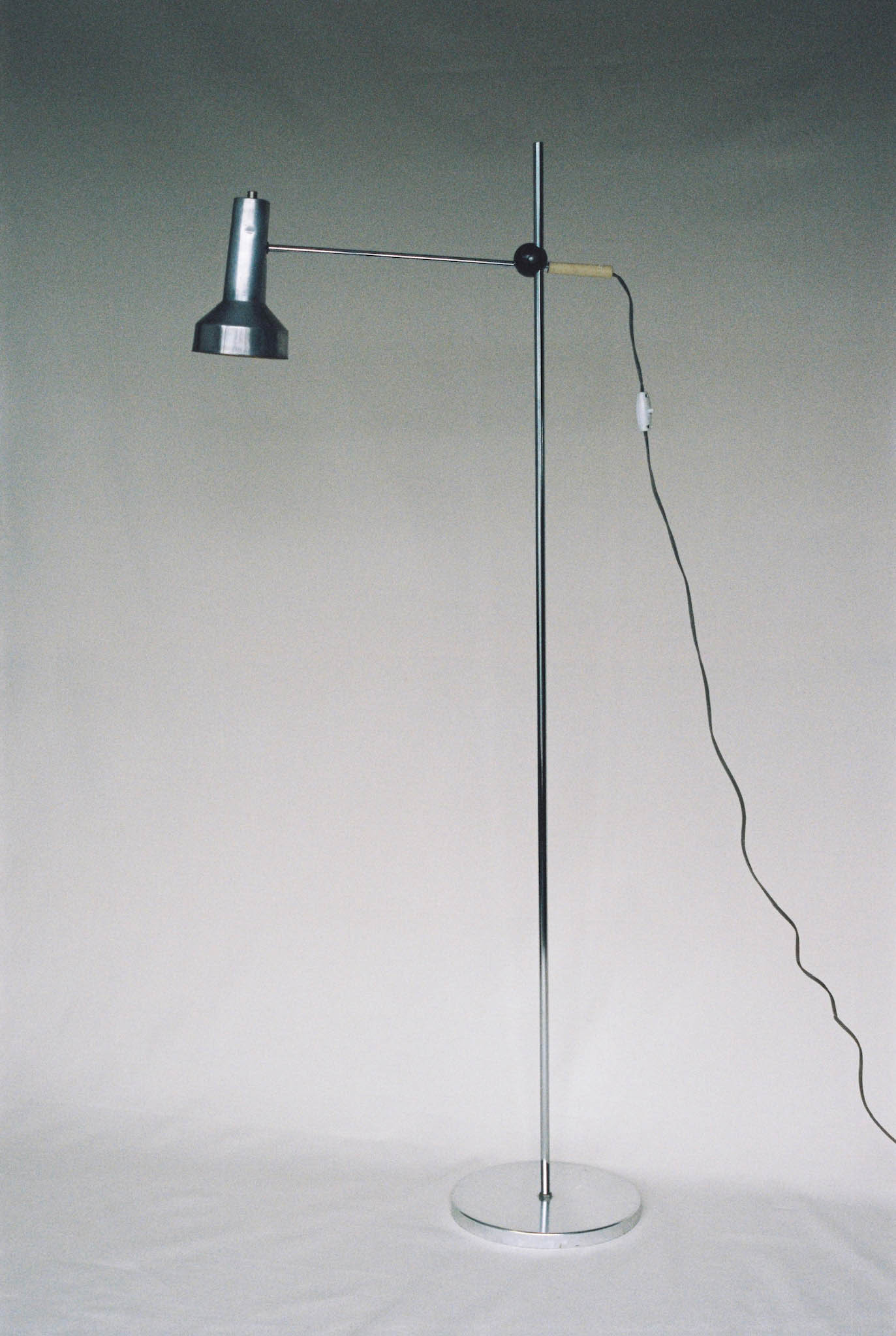 Aluminum Fishing Rod Floor Lamp available for prop hire in Cape Town