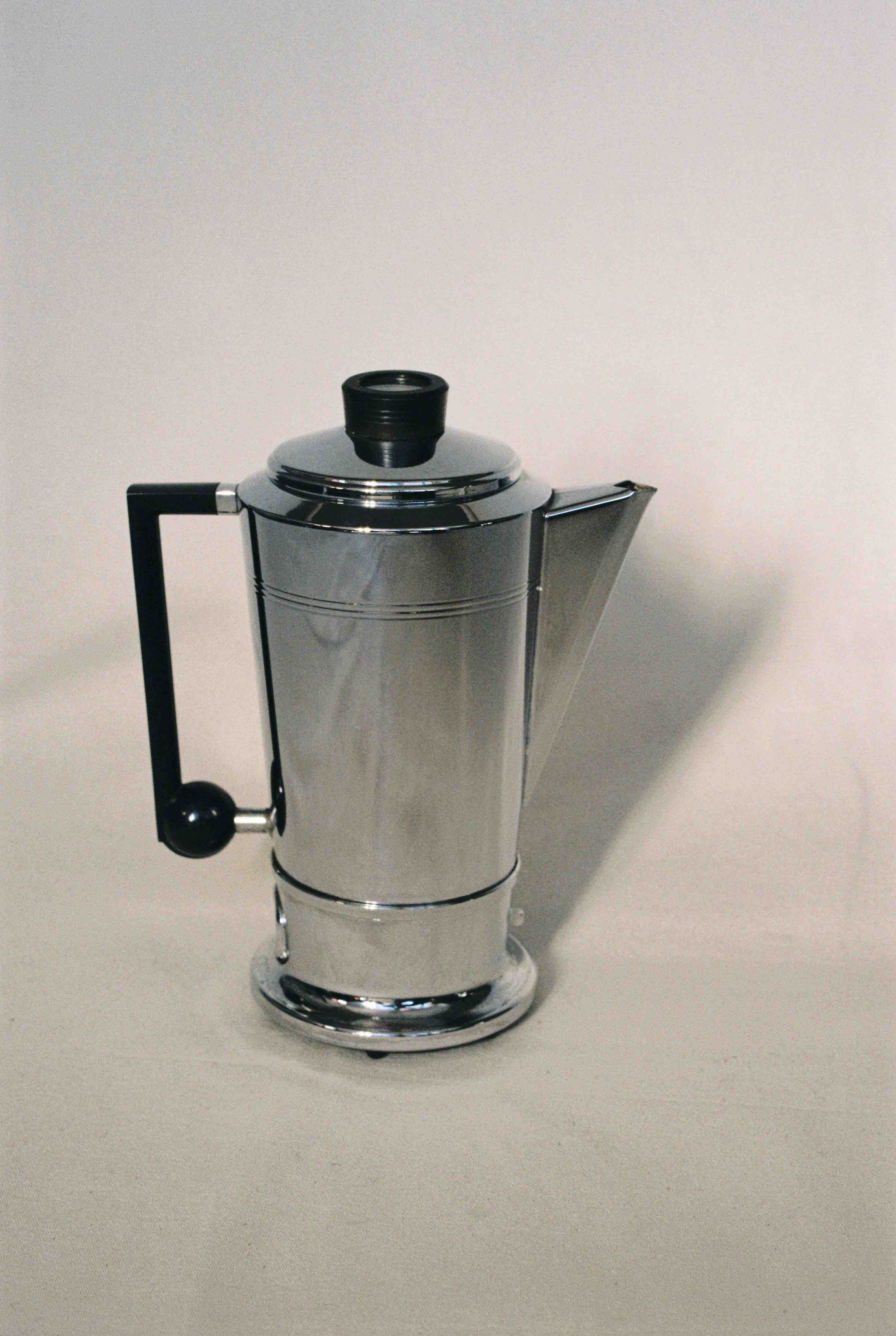 Swan Mayfair Chrome Coffee Percolator available for prop hire in Cape Town