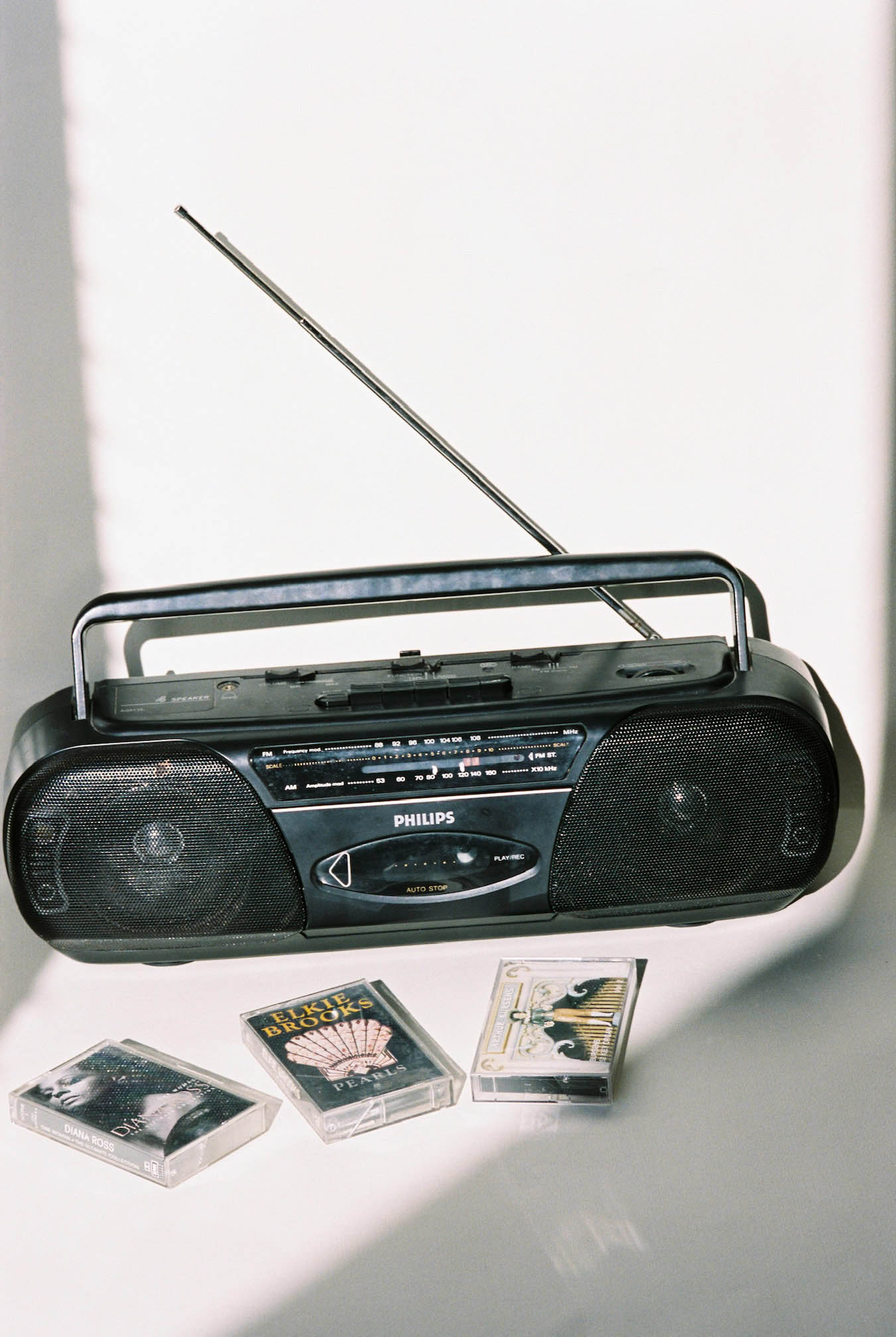 Philips Casette Recorder + AM/FM Radio available for prop hire in Cape Town